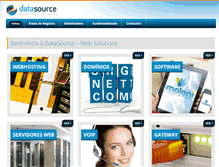 Tablet Screenshot of datasource.pt